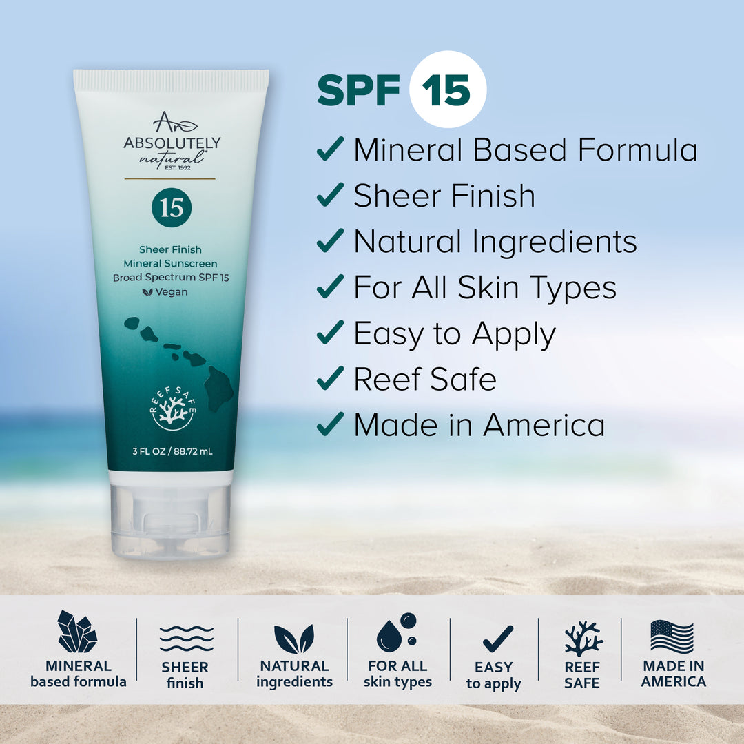 SPF 15 Mineral Sunscreen 3 fl oz
