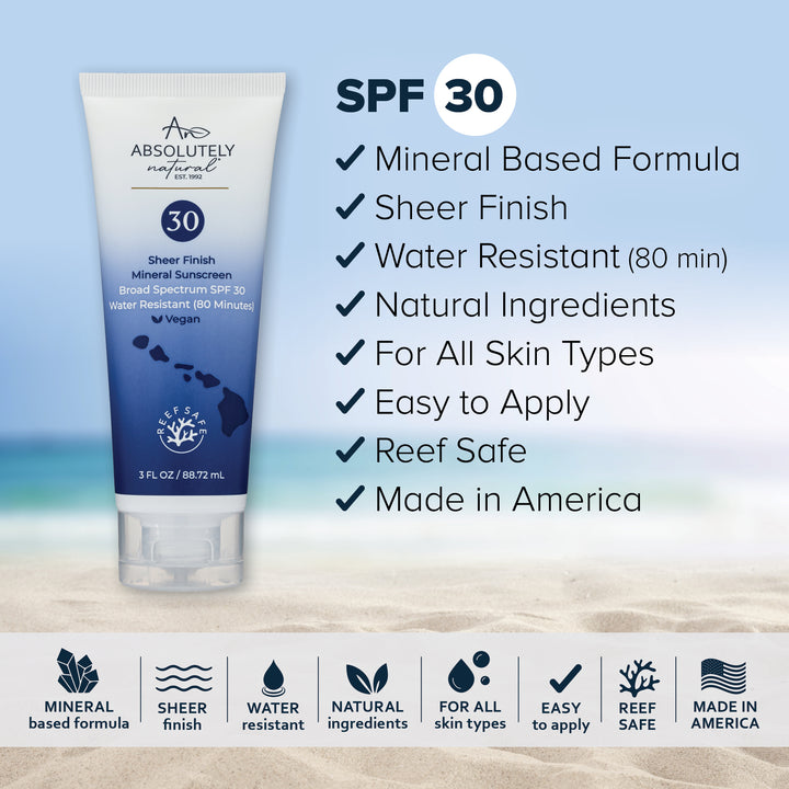 SPF 30 Mineral Sunscreen 3 fl oz