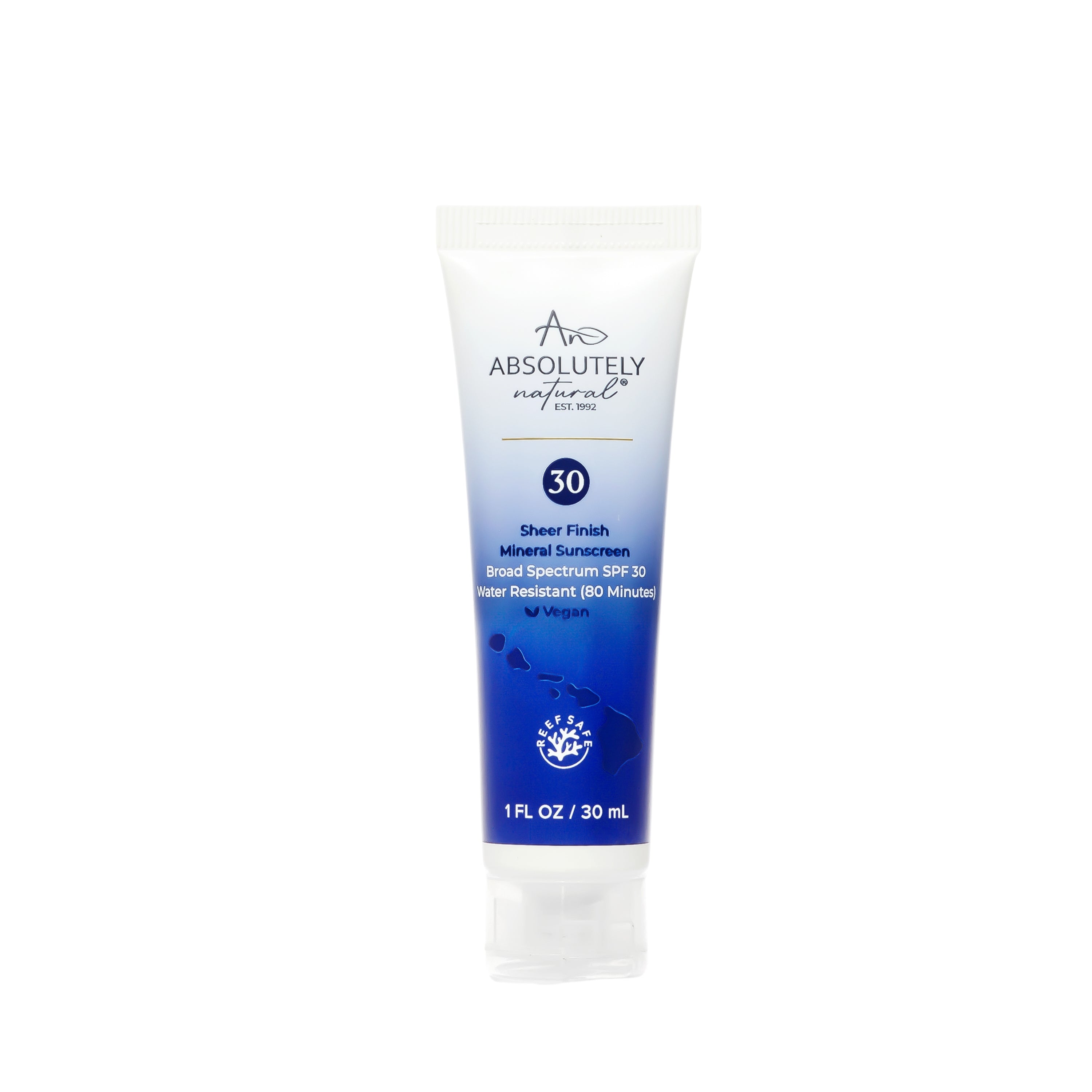 SPF 30 Mineral Sunscreen Travel Size 1 oz – Absolutely Natural
