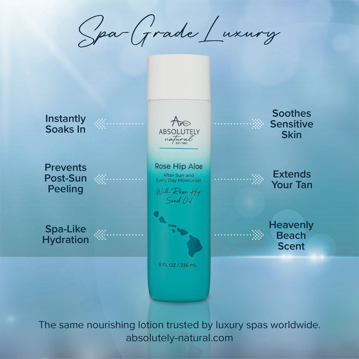 Rose Hip Aloe Lotion 8 oz