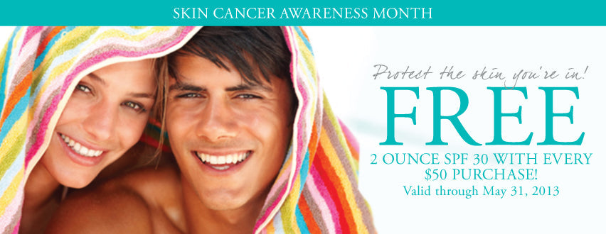 May is Skin Cancer Awareness Month!
