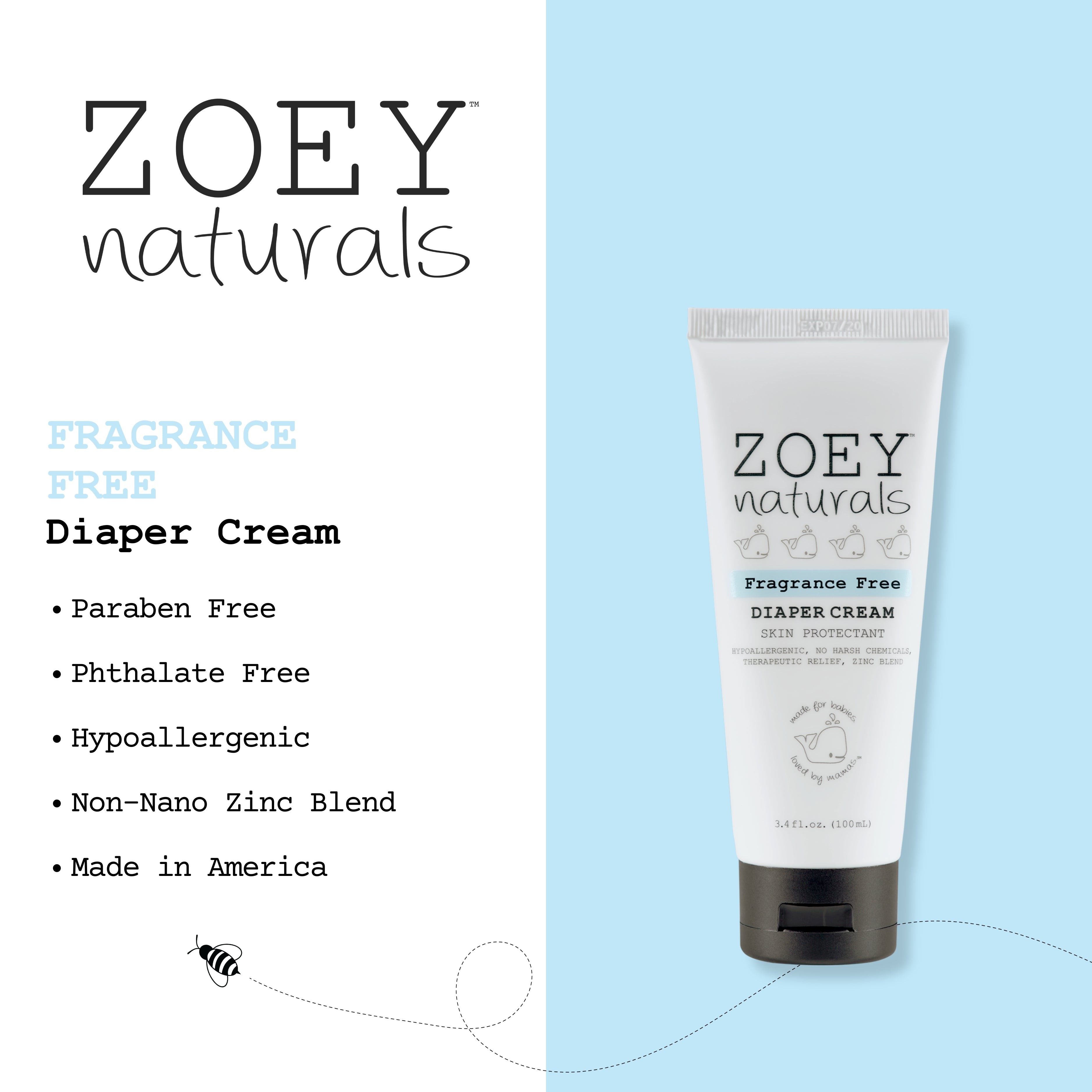Zoey Naturals | Diaper Rash Cream – Absolutely Natural | Healthy