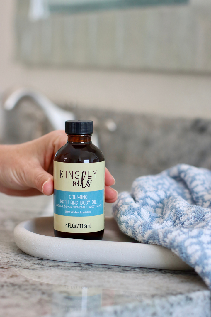 Calming Bath and Body Oil 4 fl oz