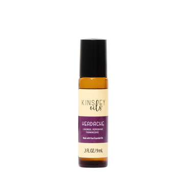 Pure Essential Oils Massage Roller Ball Headache