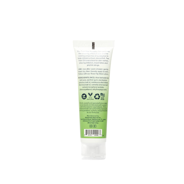 Pure Aloe Recovery Gel Travel Size 1 oz