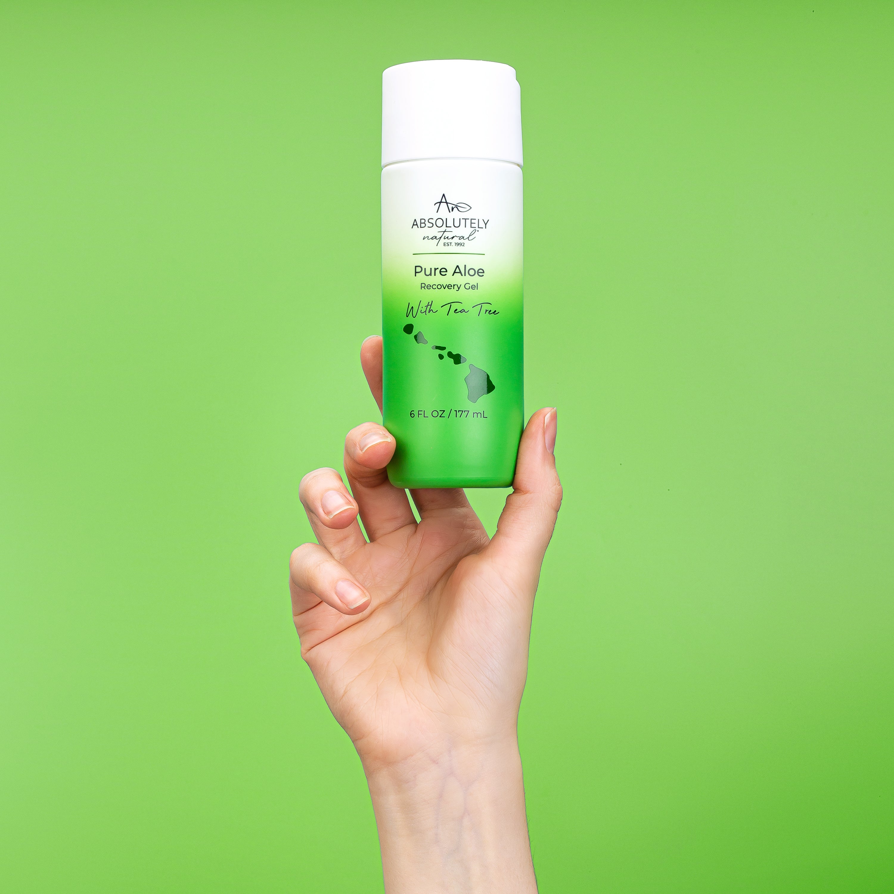 Natural Tone Organic Aloe & Tea Tree Recovery Gel, 177ml – Beruhigt Sonnenbrand & Hautirritationen