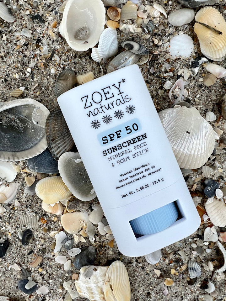 Zoey Naturals SPF 50 Mineral Sunscreen Stick