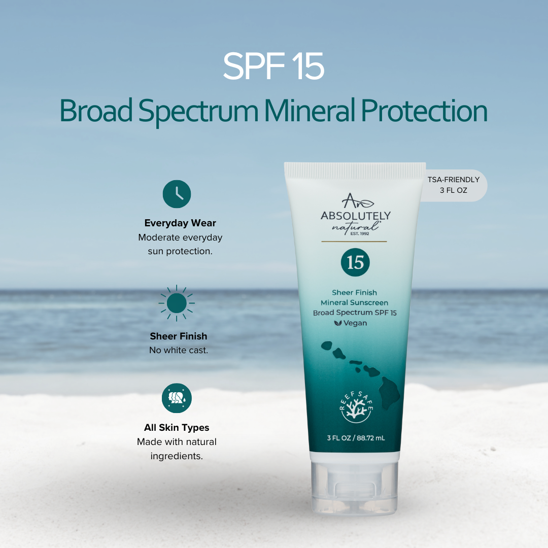 SPF 15 Mineral Sunscreen 3 fl oz