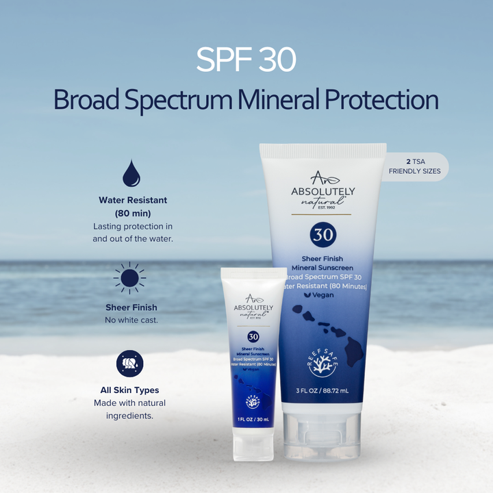 SPF 30 Mineral Sunscreen 3 fl oz