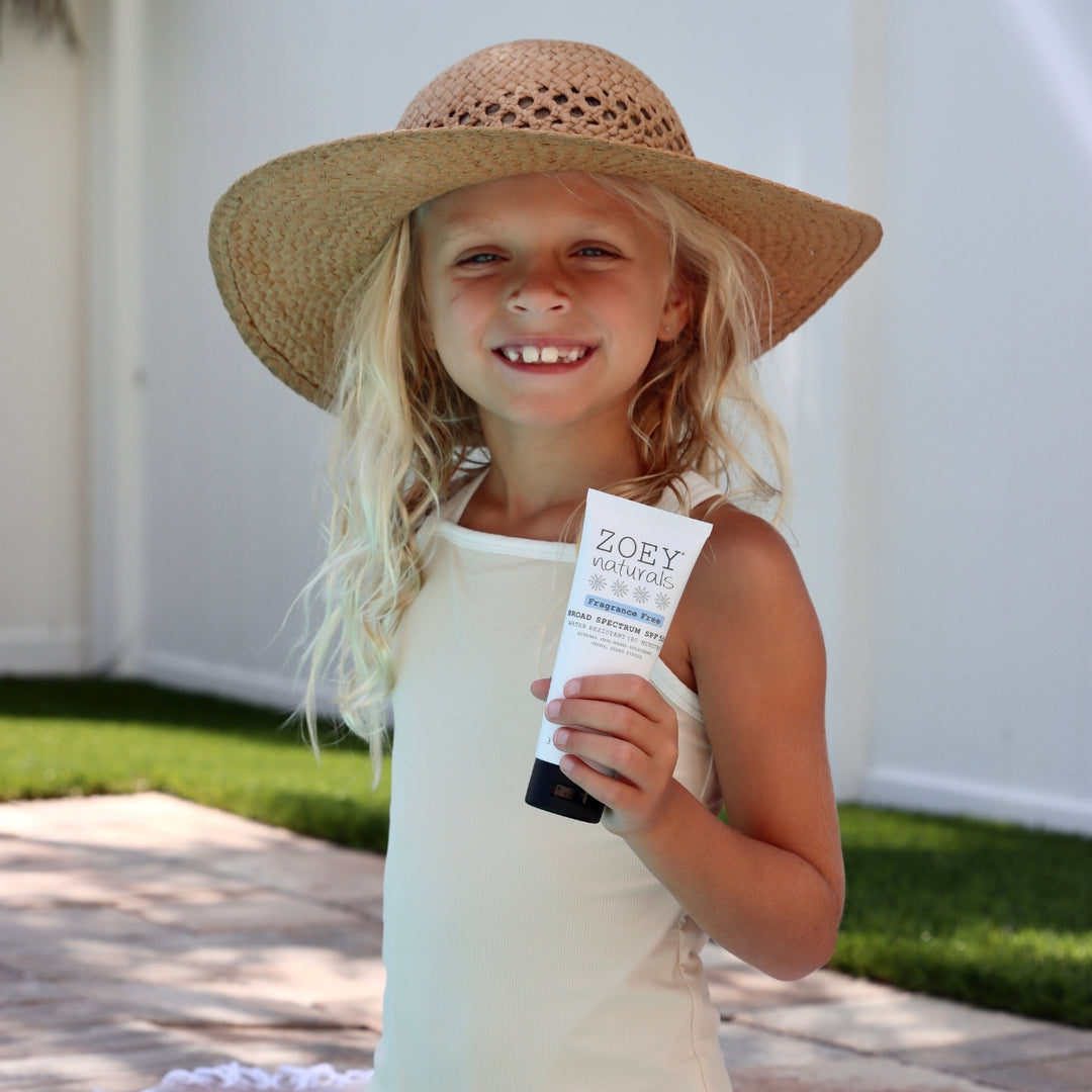 Zoey Naturals SPF 50+ Sheer Finish Mineral Sunscreen 3 oz