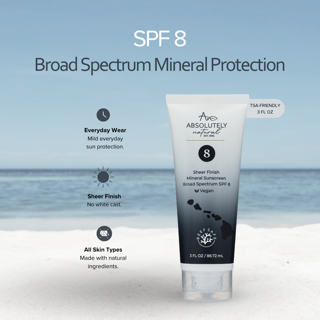 SPF 8 Mineral Sunscreen 3 fl oz